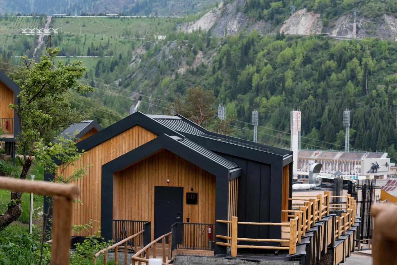 Qazaq Auyl Eco Hotel Almaty Ngoại thất bức ảnh