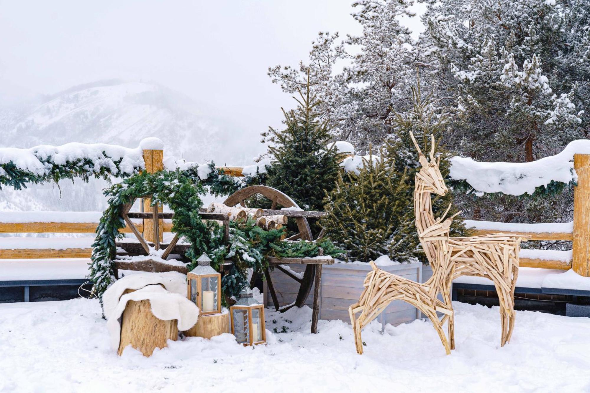 Qazaq Auyl Eco Hotel Almaty Ngoại thất bức ảnh